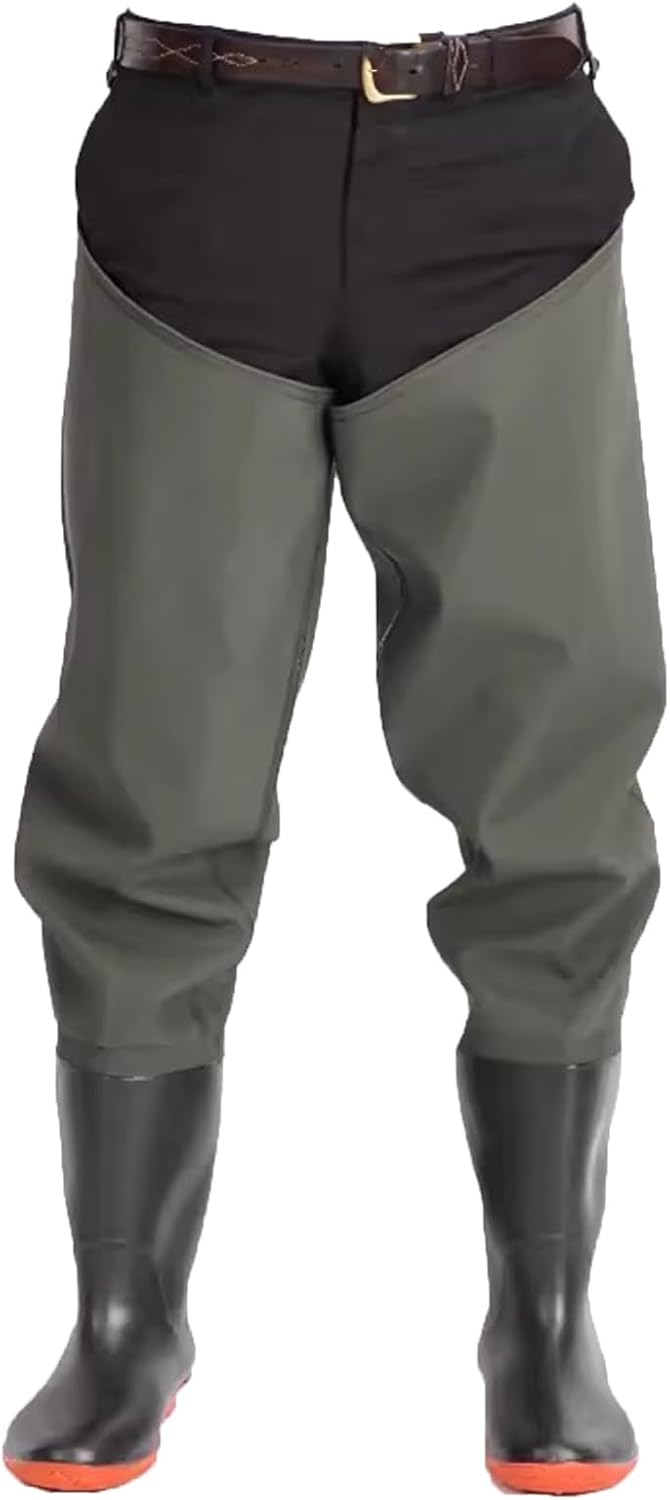 Забродные сапоги BcoMfy для рыбалки и охоты, высота до колена 80 см, ПВХ, мужские сапоги, нескользящая подошва Oxford, зеленый
Забродные сапоги BcoMfy для рыбалки и охоты, высота до колена 80 см, ПВХ, мужские сапоги, нескользящая подошва Oxford, зеленый