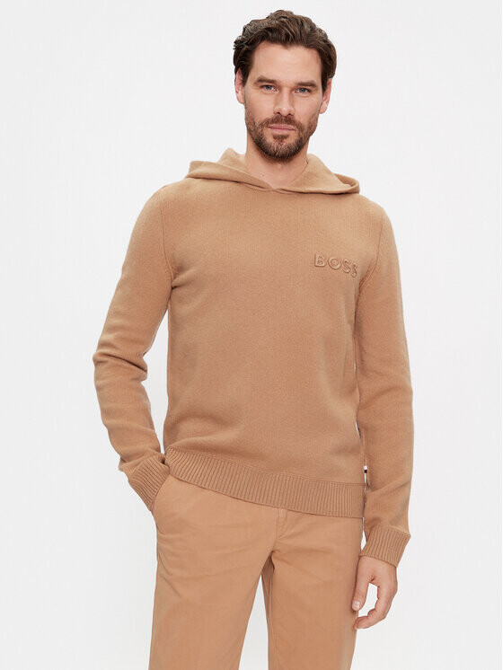 Свитер обычного кроя Boss, бежевый
Свитер обычного кроя Boss, бежевый