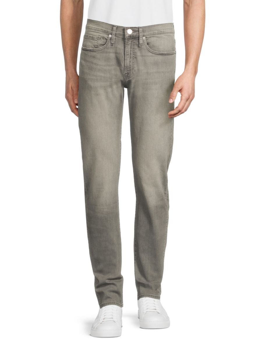 Джинсы L'Homme средней степени стирки Slim-Fit Frame, серый
Джинсы L'Homme средней степени стирки Slim-Fit Frame, серый
