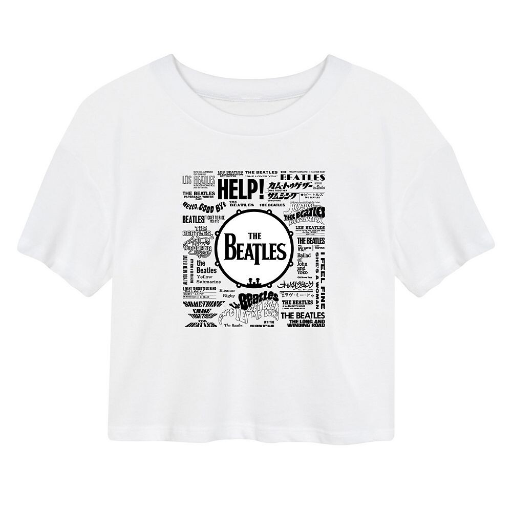 Укороченная футболка для юниоров The Beatles Singles Licensed Character, белый
Укороченная футболка для юниоров The Beatles Singles Licensed Character, белый