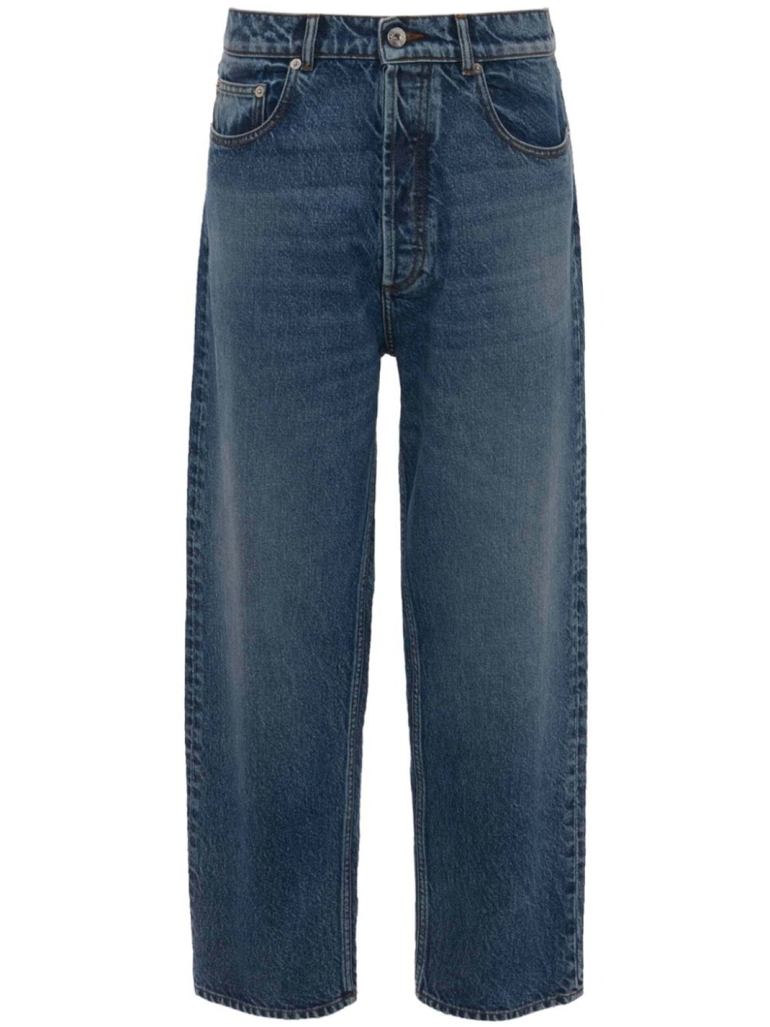 JW Anderson укороченные джинсы прямого кроя, синий
JW Anderson укороченные джинсы прямого кроя, синий