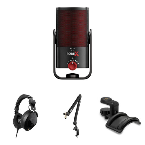 Комплект для подкастинга RODE X XCM-50 с Широковещательным Кронштейном, Наушниками и держателем
Комплект для подкастинга RODE X XCM-50 с Широковещательным Кронштейном, Наушниками и держателем