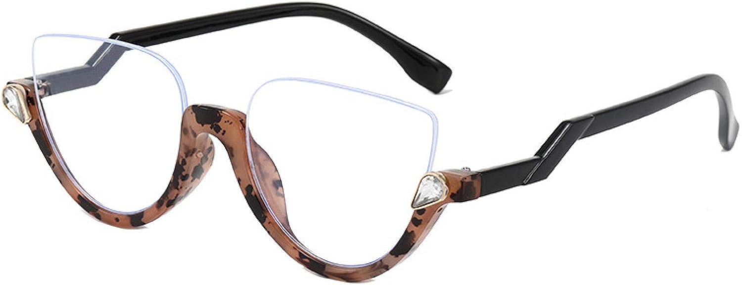 Модные солнцезащитные очки в полуободковой оправе «кошачий глаз», роскошные очки с бриллиантами, женские, с градиентным зеркальным покрытием, винтажные мужские TKKTLLT, Amber Clear
Модные солнцезащитные очки в полуободковой оправе «кошачий глаз», роскошные очки с бриллиантами, женские, с градиентным зеркальным покрытием, винтажные мужские TKKTLLT, Amber Clear