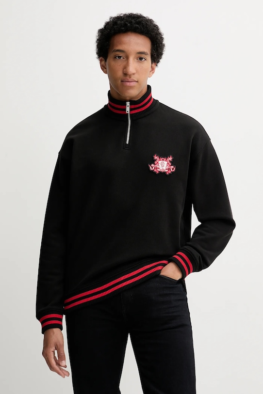 Хлопковая толстовка Hugo, черный
Хлопковая толстовка Hugo, черный