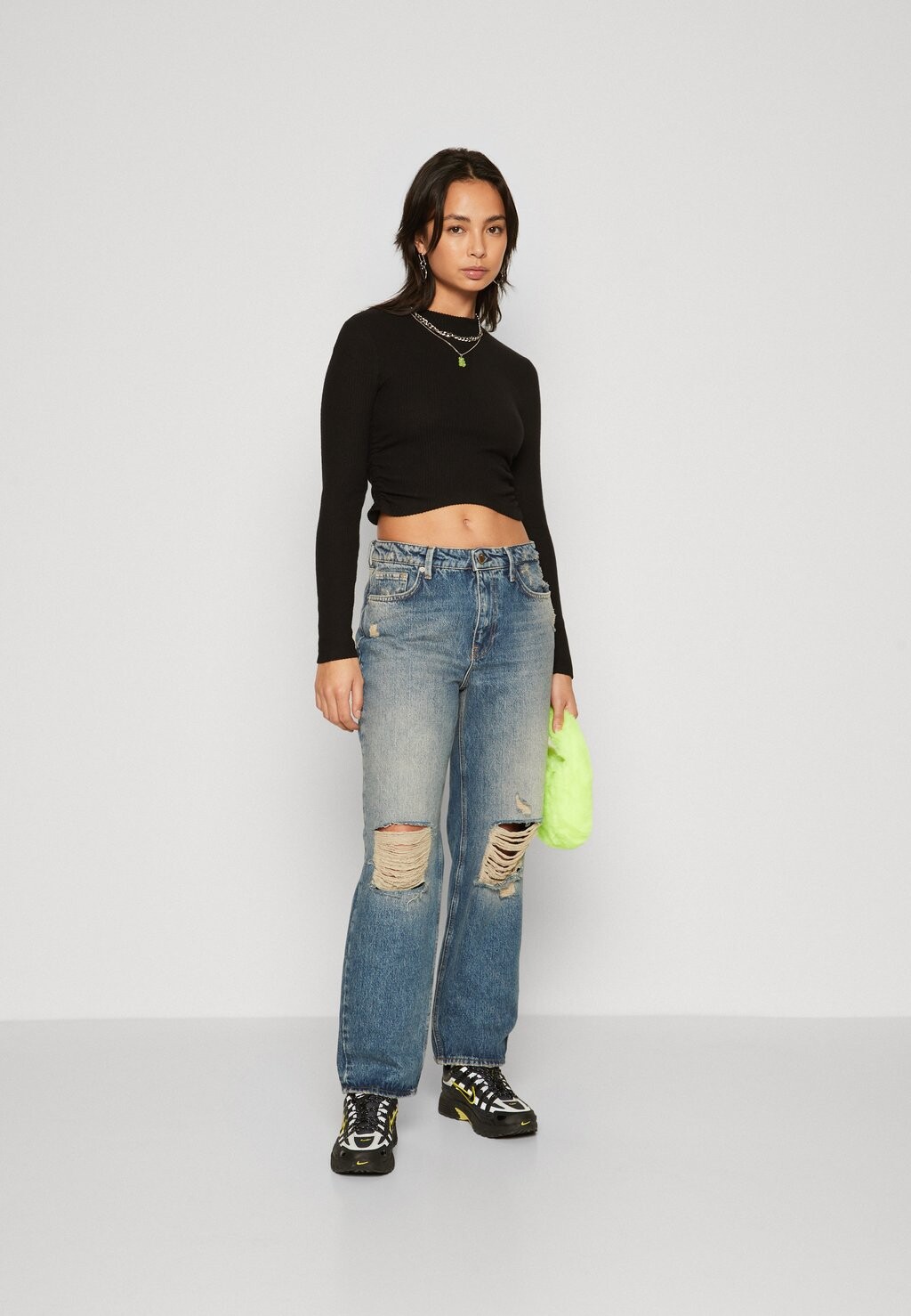 Топ с длинными рукавами Even&Odd Petite, черный
Топ с длинными рукавами Even&Odd Petite, черный