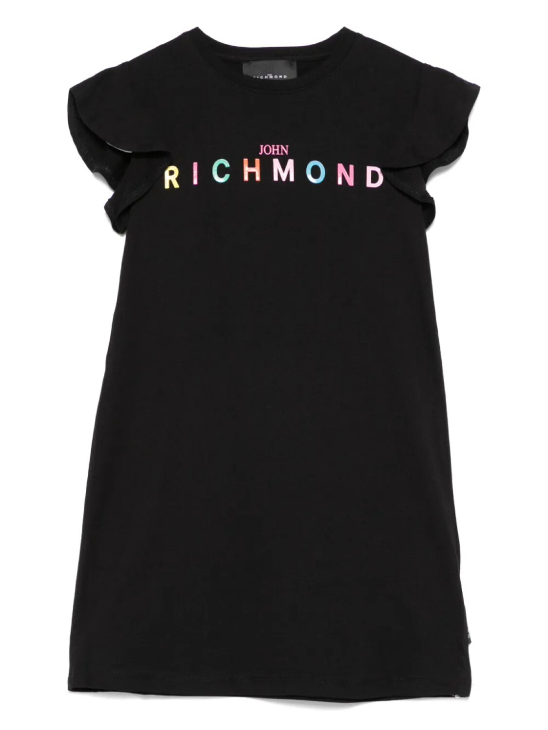 Платье John Richmond Junior с прорезиненным логотипом, черный
Платье John Richmond Junior с прорезиненным логотипом, черный