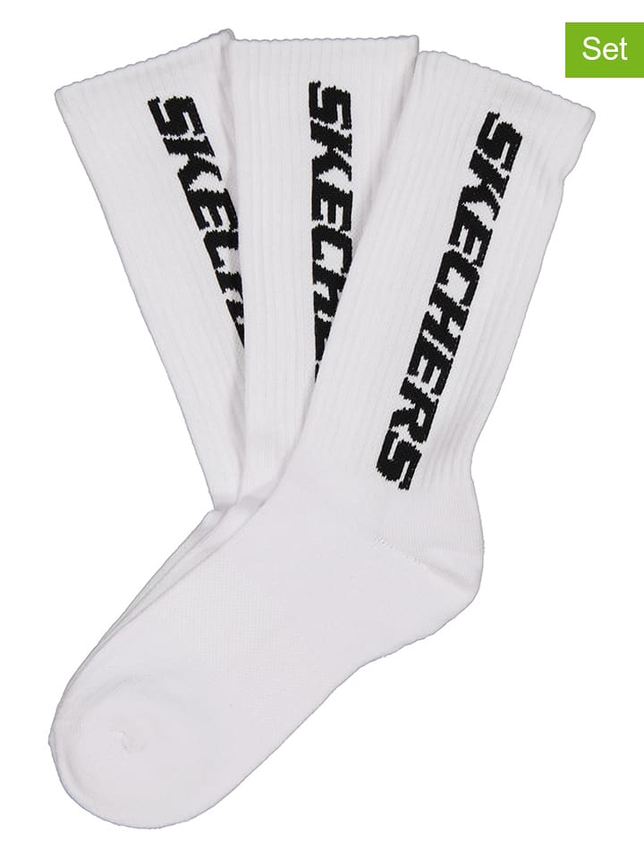 Skechers Набор из 3 пар белых носков
Skechers Набор из 3 пар белых носков