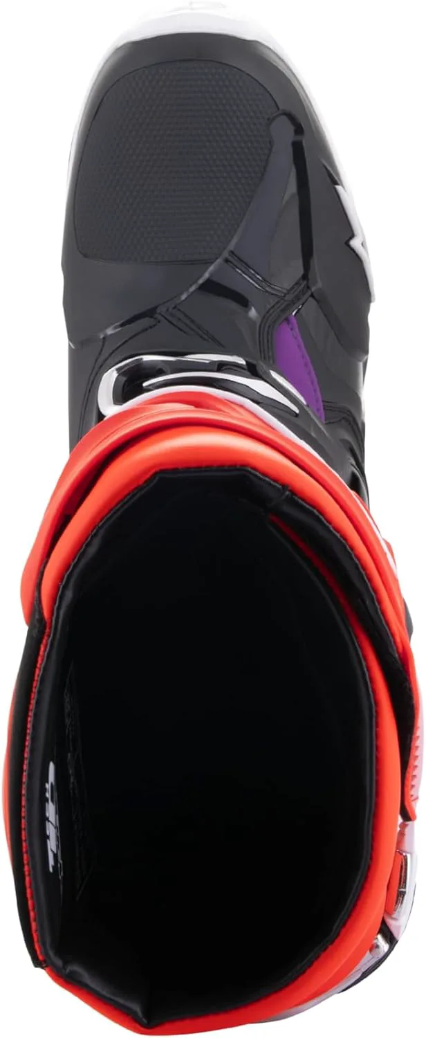 Мотоциклетные ботинки Alpinestars Tech 10, высокоэффективные ботинки для мотокросса, сертифицированы CE, размер 7, цвет: ультрафиолетовый/черный, черный/красный/оранжевый/белый
Мотоциклетные ботинки Alpinestars Tech 10, высокоэффективные ботинки для мотокросса, сертифицированы CE, размер 7, цвет: ультрафиолетовый/черный, черный/красный/оранжевый/белый