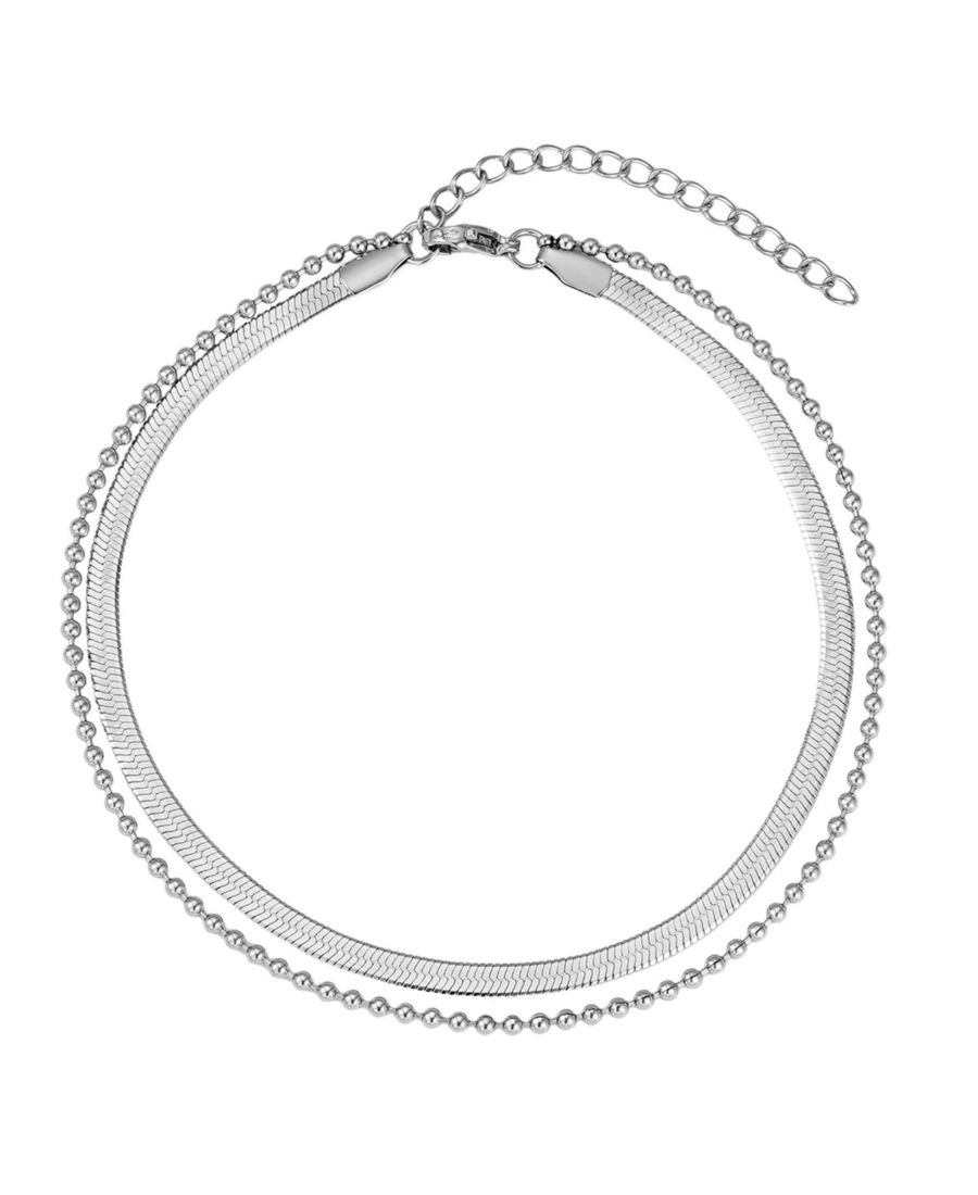 Браслет из многослойного серебра, устойчивого к потускнению ADORNIA, Silver
Браслет из многослойного серебра, устойчивого к потускнению ADORNIA, Silver