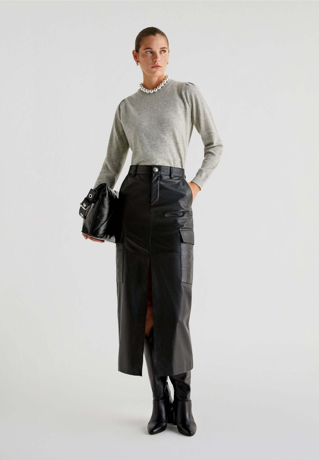 Джемпер Scalpers, светло-серый
Джемпер Scalpers, светло-серый