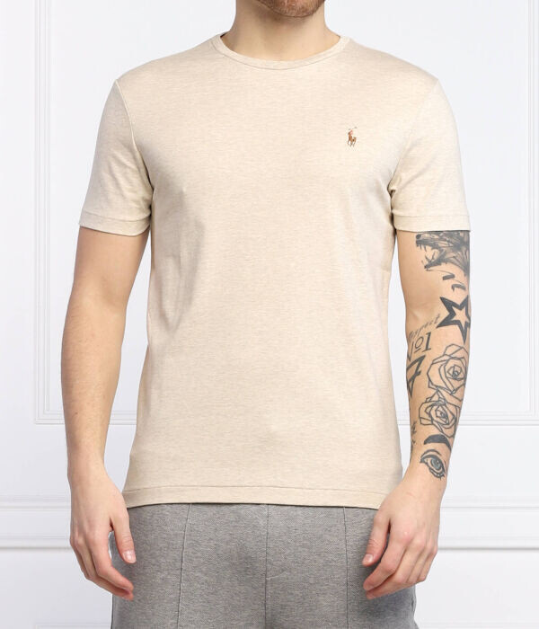 Футболка Polo Ralph Lauren Custom Slim Fit с короткими рукавами, бежевый
Футболка Polo Ralph Lauren Custom Slim Fit с короткими рукавами, бежевый