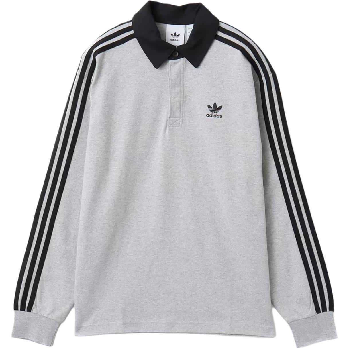 Adicolor Rugby SS25 поло Unisex Adidas Originals, серый/черный
Adicolor Rugby SS25 поло Unisex Adidas Originals, серый/черный