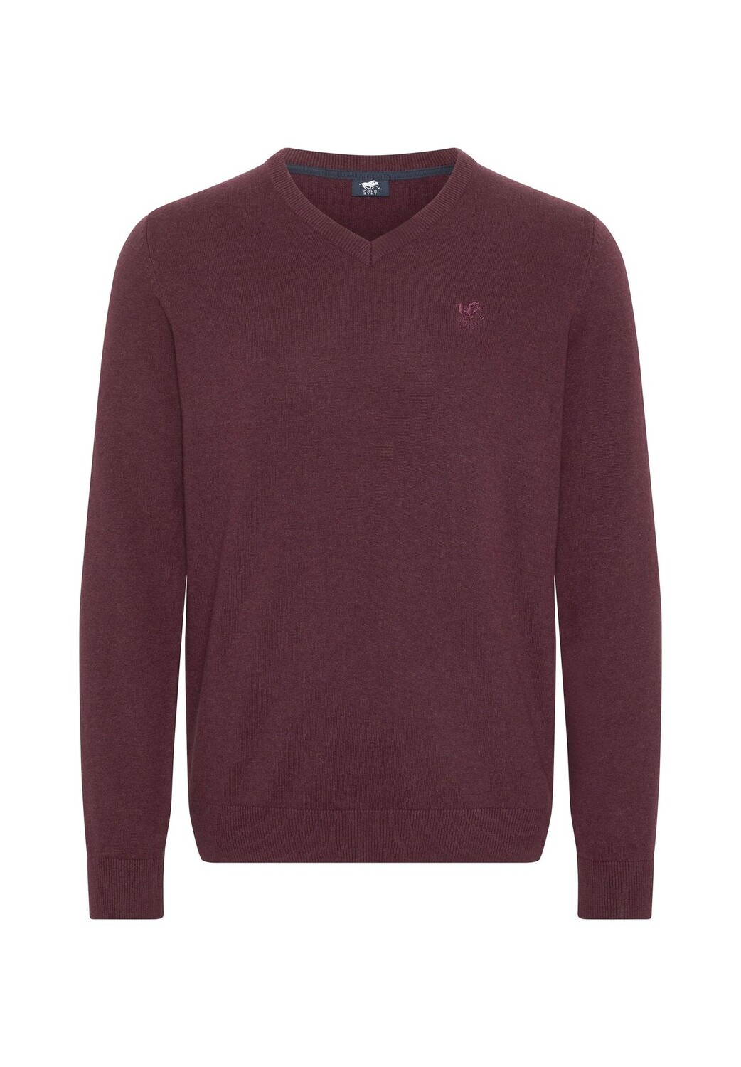 Вязаный свитер с V-образным вырезом и вышивкой POLO SYLT, цвет Fig Melange
Вязаный свитер с V-образным вырезом и вышивкой POLO SYLT, цвет Fig Melange