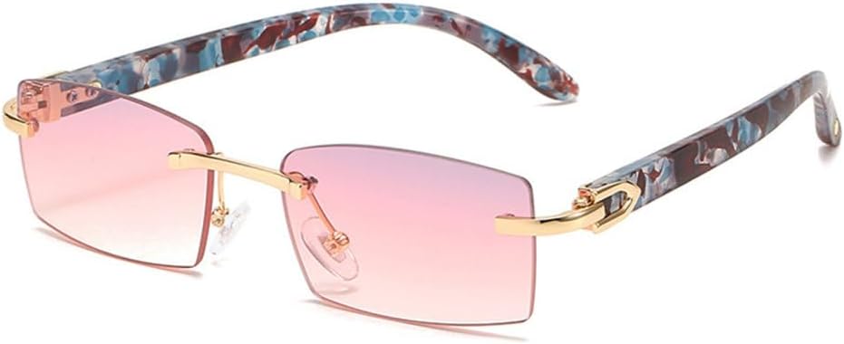 Модные маленькие прямоугольные женские солнцезащитные очки в винтажном стиле, без оправы, прозрачные, с градиентом цвета океана, мужские солнцезащитные очки UV400 TYUVIVO, Black Gray
Модные маленькие прямоугольные женские солнцезащитные очки в винтажном стиле, без оправы, прозрачные, с градиентом цвета океана, мужские солнцезащитные очки UV400 TYUVIVO, Black Gray