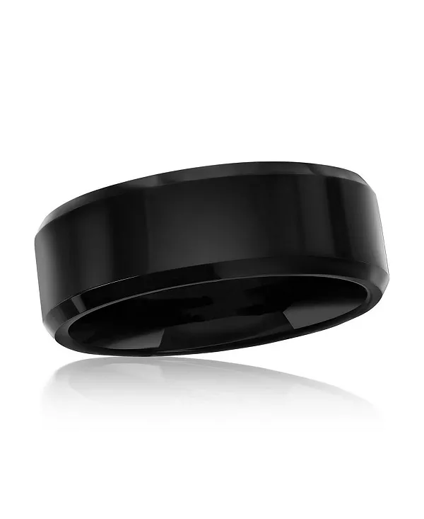 Полированное черное вольфрамовое кольцо Metallo, black
Полированное черное вольфрамовое кольцо Metallo, black