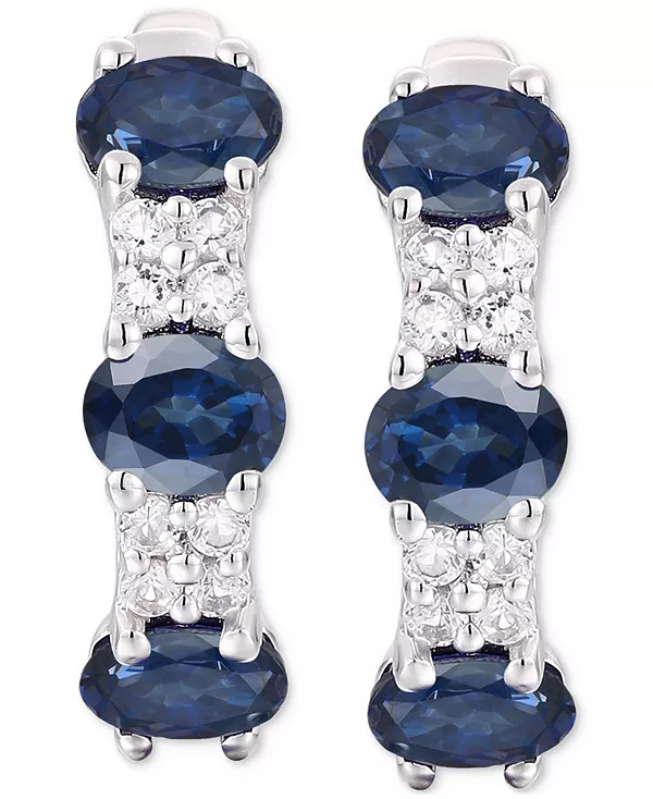 Маленькие овальные серьги-кольца с рубинами (1-1/3 карата) и бриллиантами (1/6 карата), золото 14 карат, 0,5 дюйма (также доступны с изумрудами и сапфирами) Macy'S, sapphire
Маленькие овальные серьги-кольца с рубинами (1-1/3 карата) и бриллиантами (1/6 карата), золото 14 карат, 0,5 дюйма (также доступны с изумрудами и сапфирами) Macy'S, sapphire