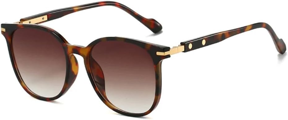 Модные овальные солнцезащитные очки с заклепками для женщин, ретро-градиентные очки с защитой от УФ-излучения UV400, мужские солнцезащитные очки в стиле панк KTUCN, Leopard Tea Gradient
Модные овальные солнцезащитные очки с заклепками для женщин, ретро-градиентные очки с защитой от УФ-излучения UV400, мужские солнцезащитные очки в стиле панк KTUCN, Leopard Tea Gradient