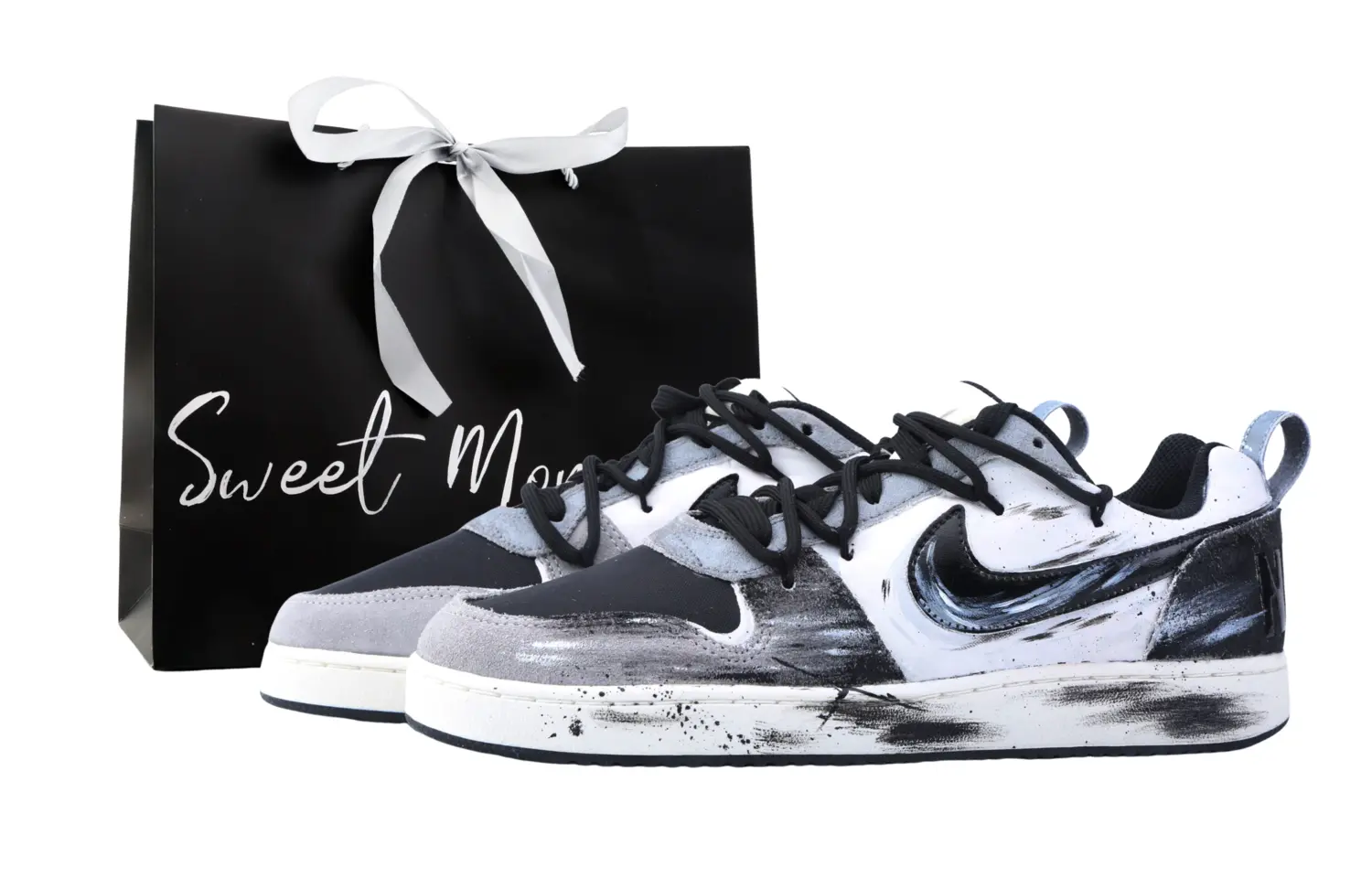 Nike Мужские скейтерские кроссовки Court Borough Drippy Black Whirlwind, устойчивые к истиранию, низкие, серо-черные
Nike Мужские скейтерские кроссовки Court Borough Drippy Black Whirlwind, устойчивые к истиранию, низкие, серо-черные