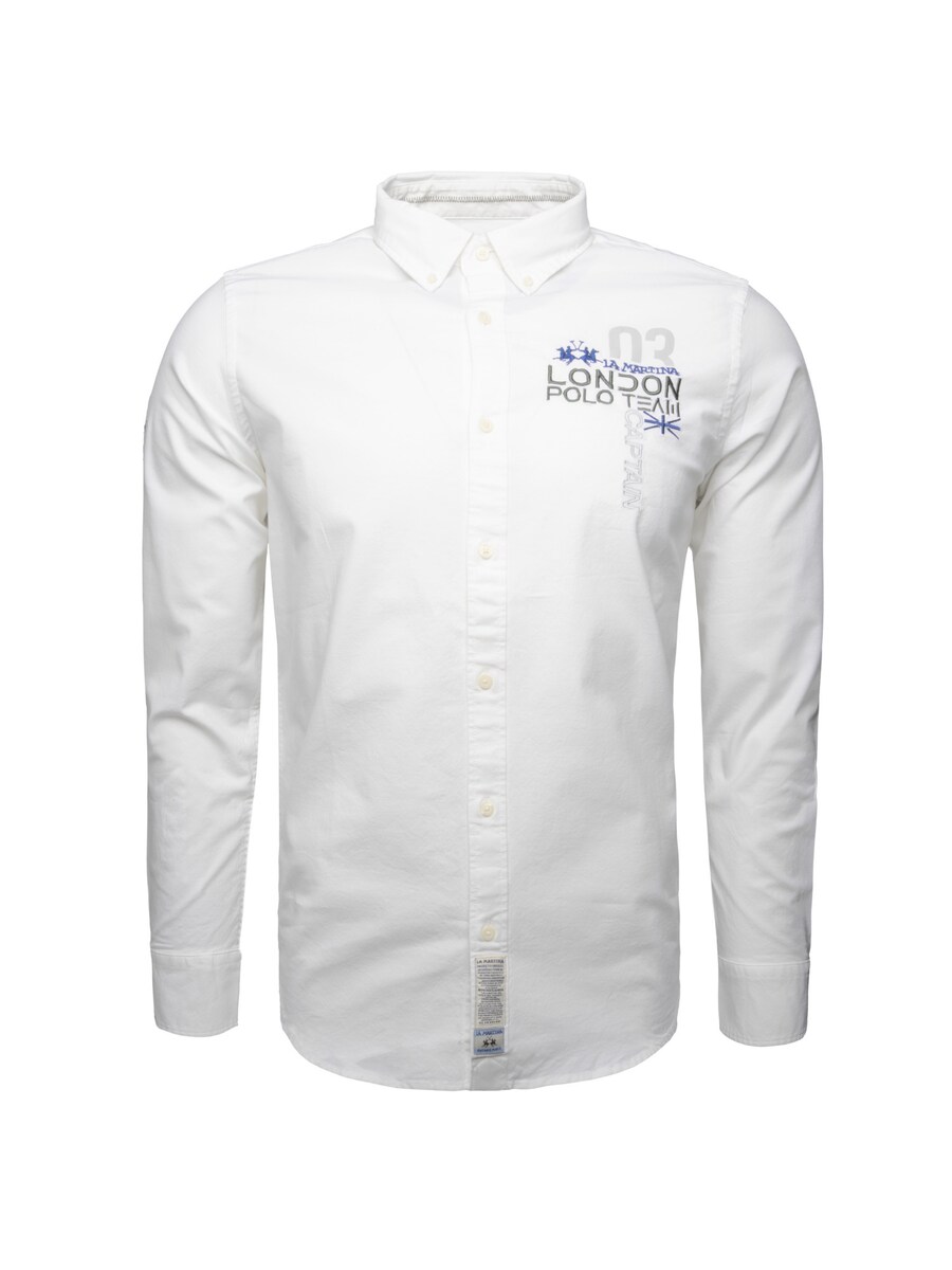 Рубашка на пуговицах классического кроя La Martina MAC301, белый
Рубашка на пуговицах классического кроя La Martina MAC301, белый