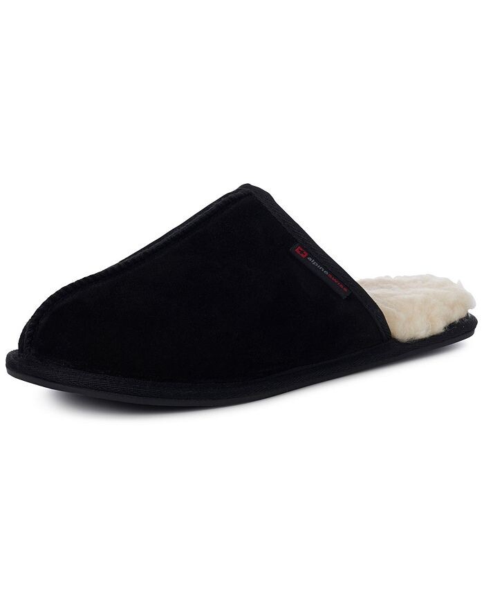 Мужские замшевые тапочки из пены с эффектом памяти, удобные слипоны на домашней обуви Alpine Swiss, черный
Мужские замшевые тапочки из пены с эффектом памяти, удобные слипоны на домашней обуви Alpine Swiss, черный