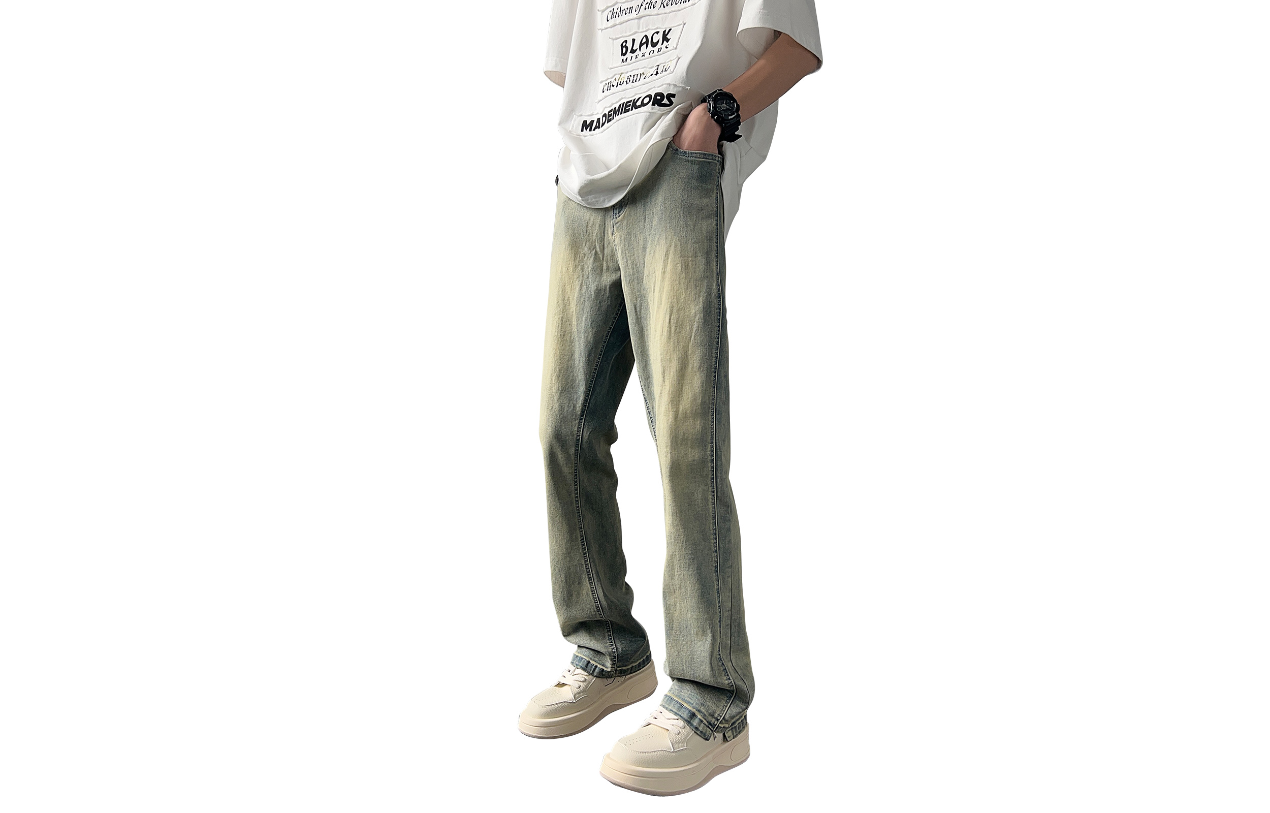 Джинсы унисекс SWAMP AREA, Жёлтая грязь
Джинсы унисекс SWAMP AREA, Жёлтая грязь