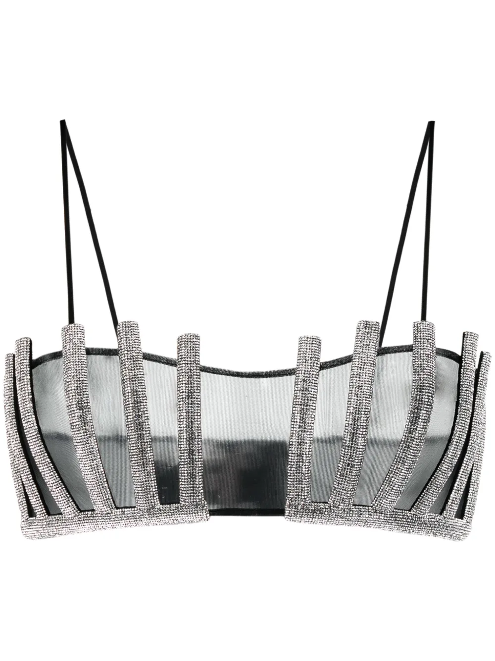 Топ Lotus со стразами Nuè, черный
Топ Lotus со стразами Nuè, черный