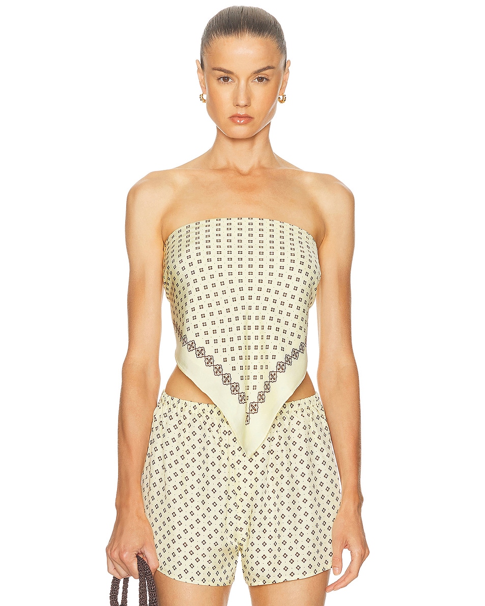 Шарф Paola Eaves, Pastel Yellow
Шарф Paola Eaves, Pastel Yellow