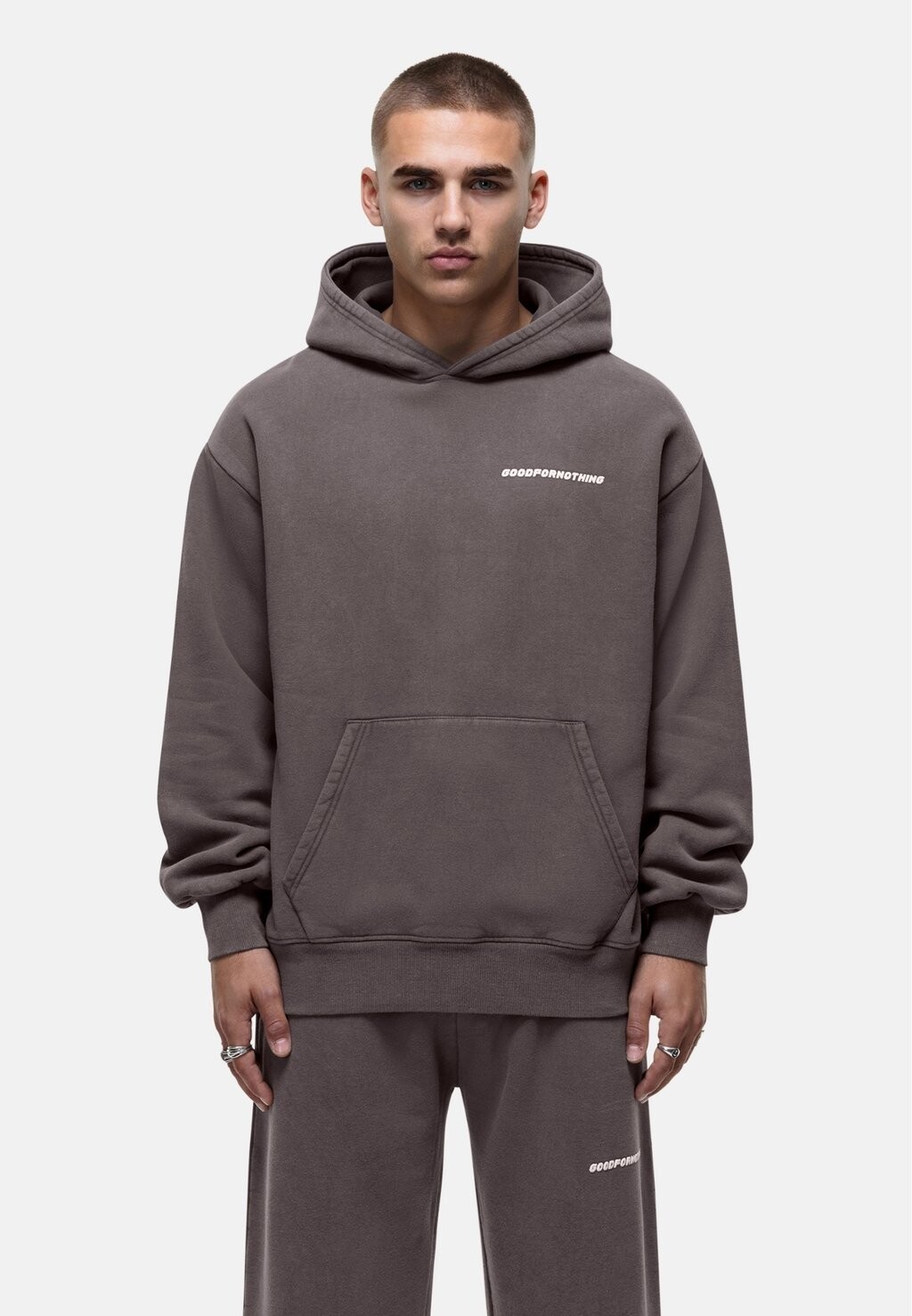 Толстовка с капюшоном Good For Nothing, серо-коричневый
Толстовка с капюшоном Good For Nothing, серо-коричневый