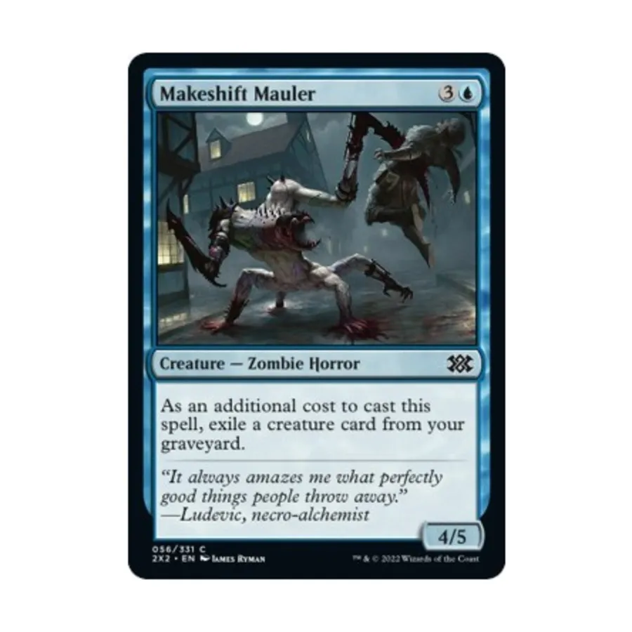 CCG Импровизированный громил (клавиша C), MTG - Double Masters 2022
CCG Импровизированный громил (клавиша C), MTG - Double Masters 2022