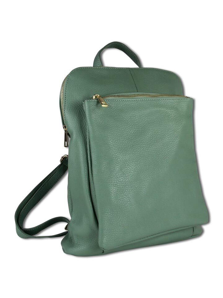Рюкзак Toscanto Cityrucksack Leder hellgrün ca. 30cm 
Рюкзак Toscanto Cityrucksack Leder hellgrün ca. 30cm
