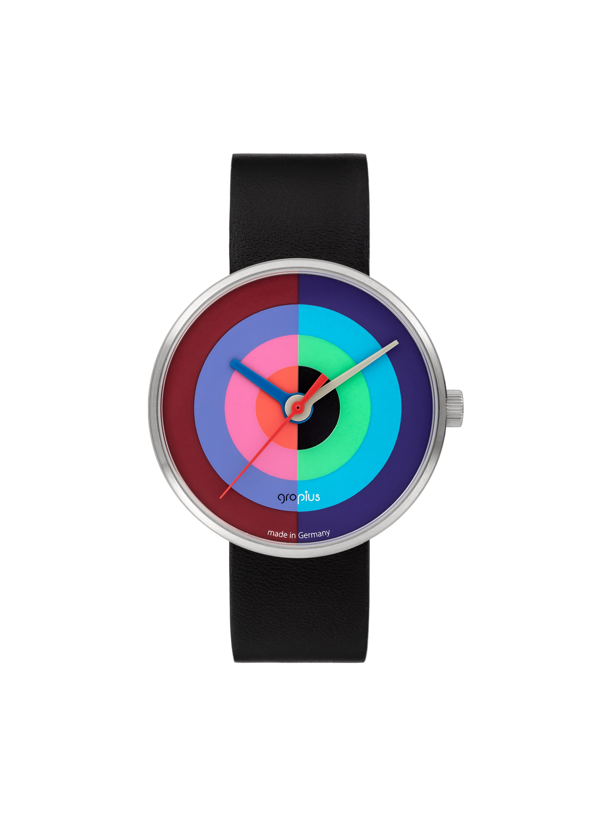 WALTER GROPIUS Часы Analog 'J. ALBERS' в черном цвете
WALTER GROPIUS Часы Analog 'J. ALBERS' в черном цвете