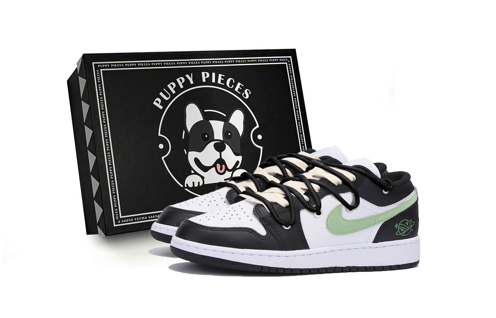 Jordan Баскетбольные кроссовки Air 1 с низким верхом, износостойкие и нескользящие, винтажные, мужские, черно-зеленые
Jordan Баскетбольные кроссовки Air 1 с низким верхом, износостойкие и нескользящие, винтажные, мужские, черно-зеленые