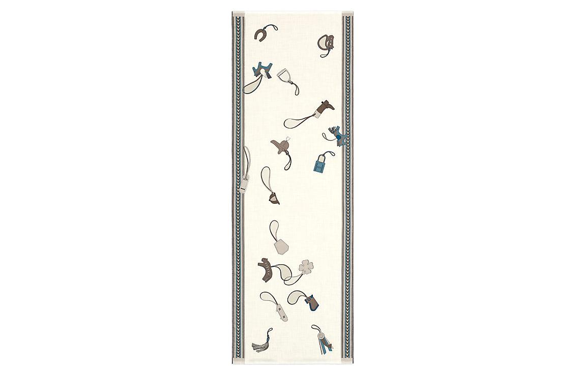 HERMES Шёлковый шарф мужской бежевый, Beige
HERMES Шёлковый шарф мужской бежевый, Beige