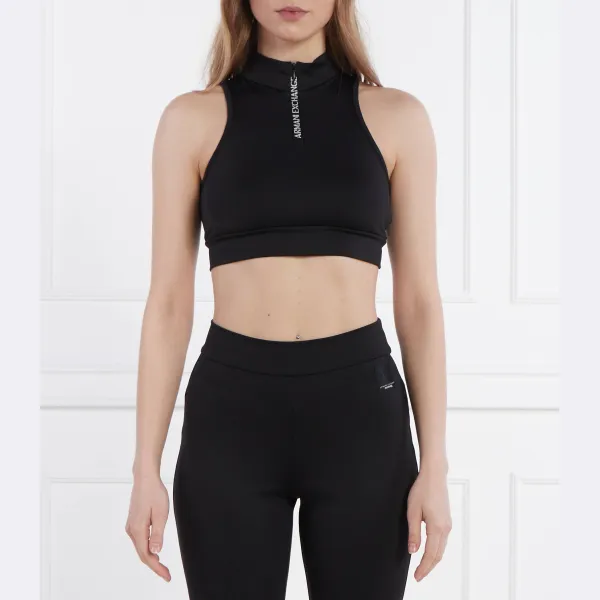 Укороченный топ Armani x mixmag Armani Exchange, черный
Укороченный топ Armani x mixmag Armani Exchange, черный