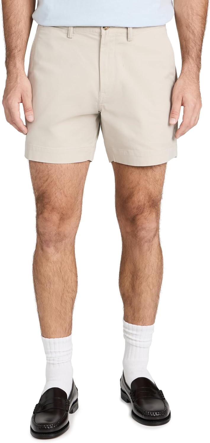 Polo Ralph Lauren мужские классические 6" эластичные шорты чинос, Beige
Polo Ralph Lauren мужские классические 6" эластичные шорты чинос, Beige