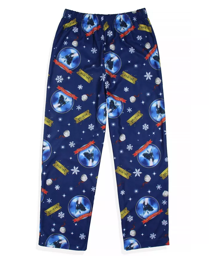 Мальчиковые пижамные штаны с новогодним принтом "Поезд веры" Polar Express, синий
Мальчиковые пижамные штаны с новогодним принтом "Поезд веры" Polar Express, синий