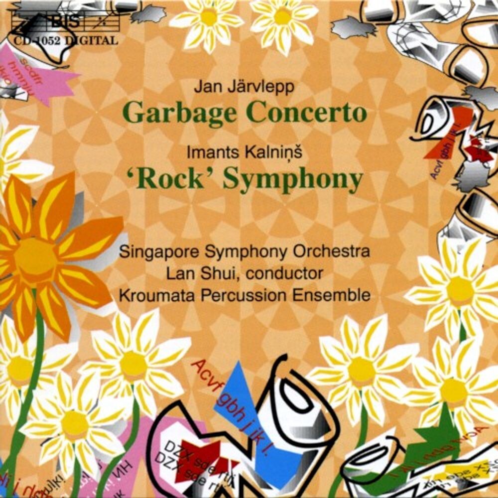Диск CD Järvlepp: Garbage Concerto / Kalnins: 'Rock' Symphony - Jan Järvlepp, Imants Kalnins, Lan Shui, Singapore Symphony Orchestra, Kroumata Percussion Ensemble
Диск CD Järvlepp: Garbage Concerto / Kalnins: 'Rock' Symphony - Jan Järvlepp, Imants Kalnins, Lan Shui, Singapore Symphony Orchestra, Kroumata Percussion Ensemble