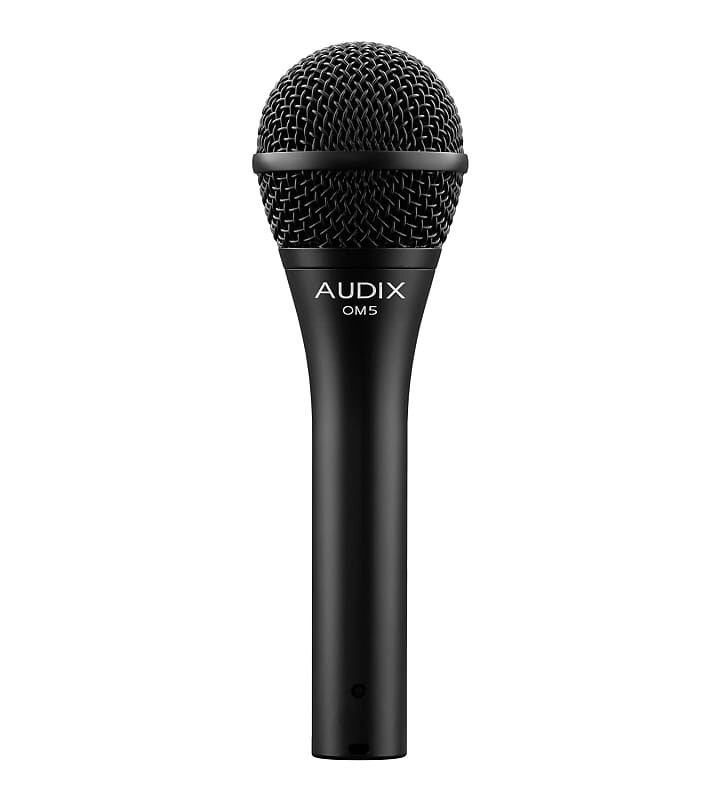 Динамический вокальный микрофон Audix OM5 Handheld Hypercardioid Dynamic Vocal Microphone
Динамический вокальный микрофон Audix OM5 Handheld Hypercardioid Dynamic Vocal Microphone