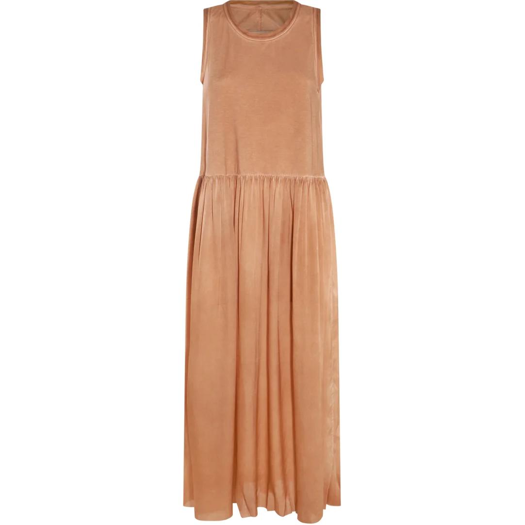 UMA WANG Женское платье без рукавов Saffron Brown
UMA WANG Женское платье без рукавов Saffron Brown