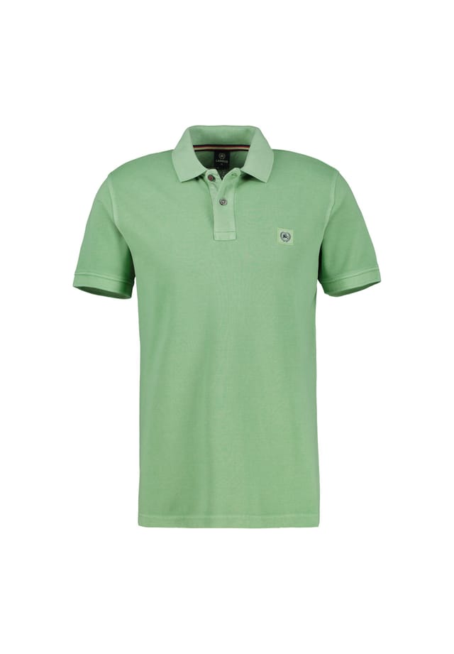 Рубашка поло с эффектом потертости Lerros, зеленый
Рубашка поло с эффектом потертости Lerros, зеленый