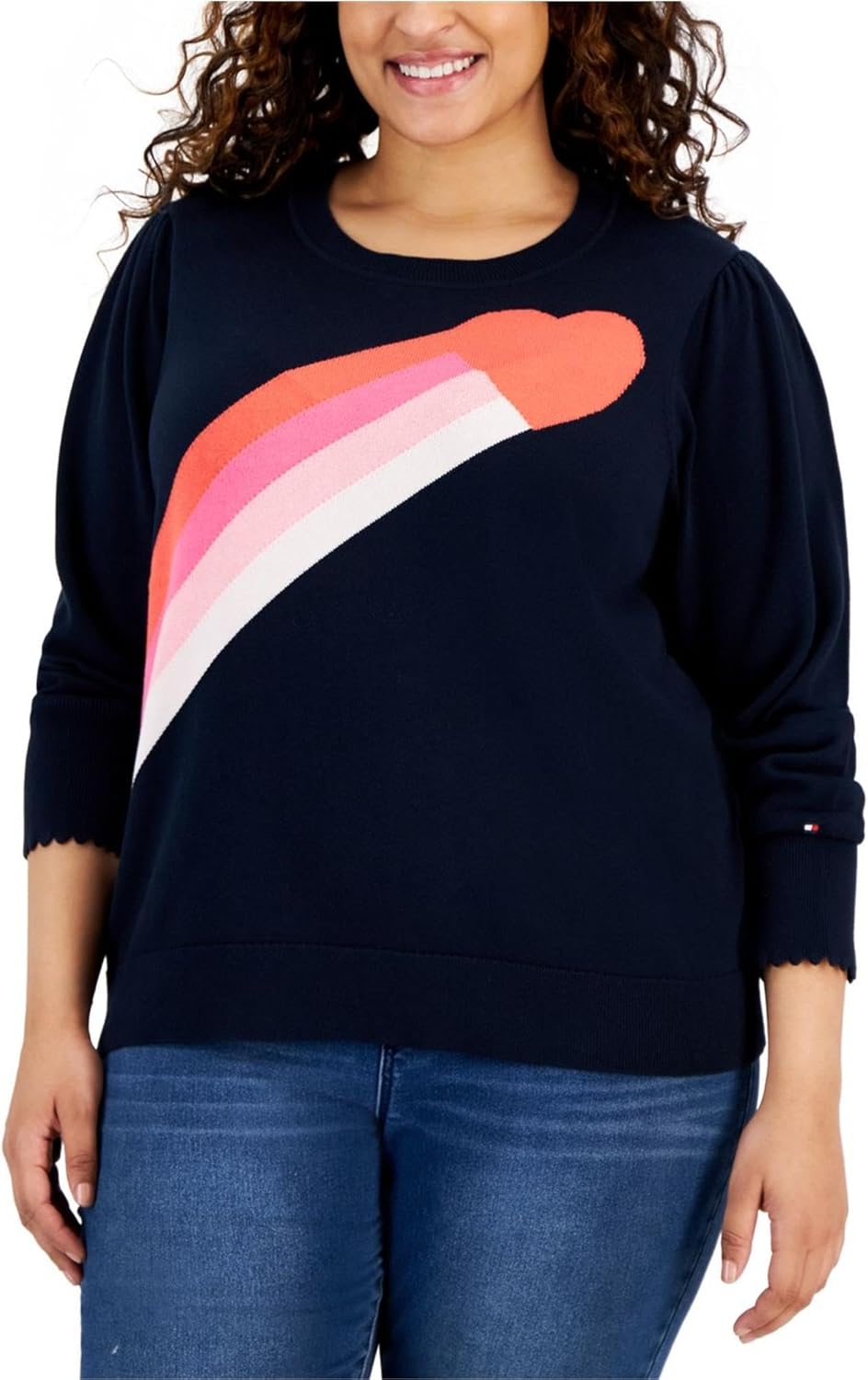 Женский свитер Tommy Hilfiger Heart Puff Sleeves, Blue
Женский свитер Tommy Hilfiger Heart Puff Sleeves, Blue