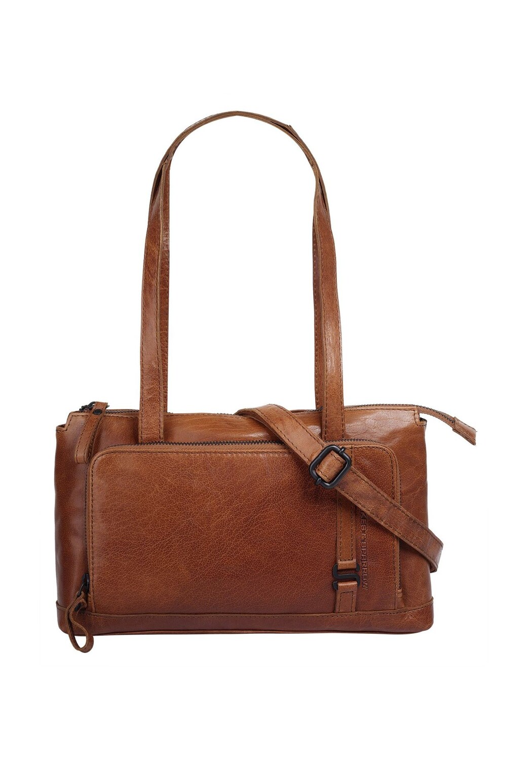 Сумочка, натуральная кожа SPIKES & SPARROW, цвет Cognac 
Сумочка, натуральная кожа SPIKES & SPARROW, цвет Cognac