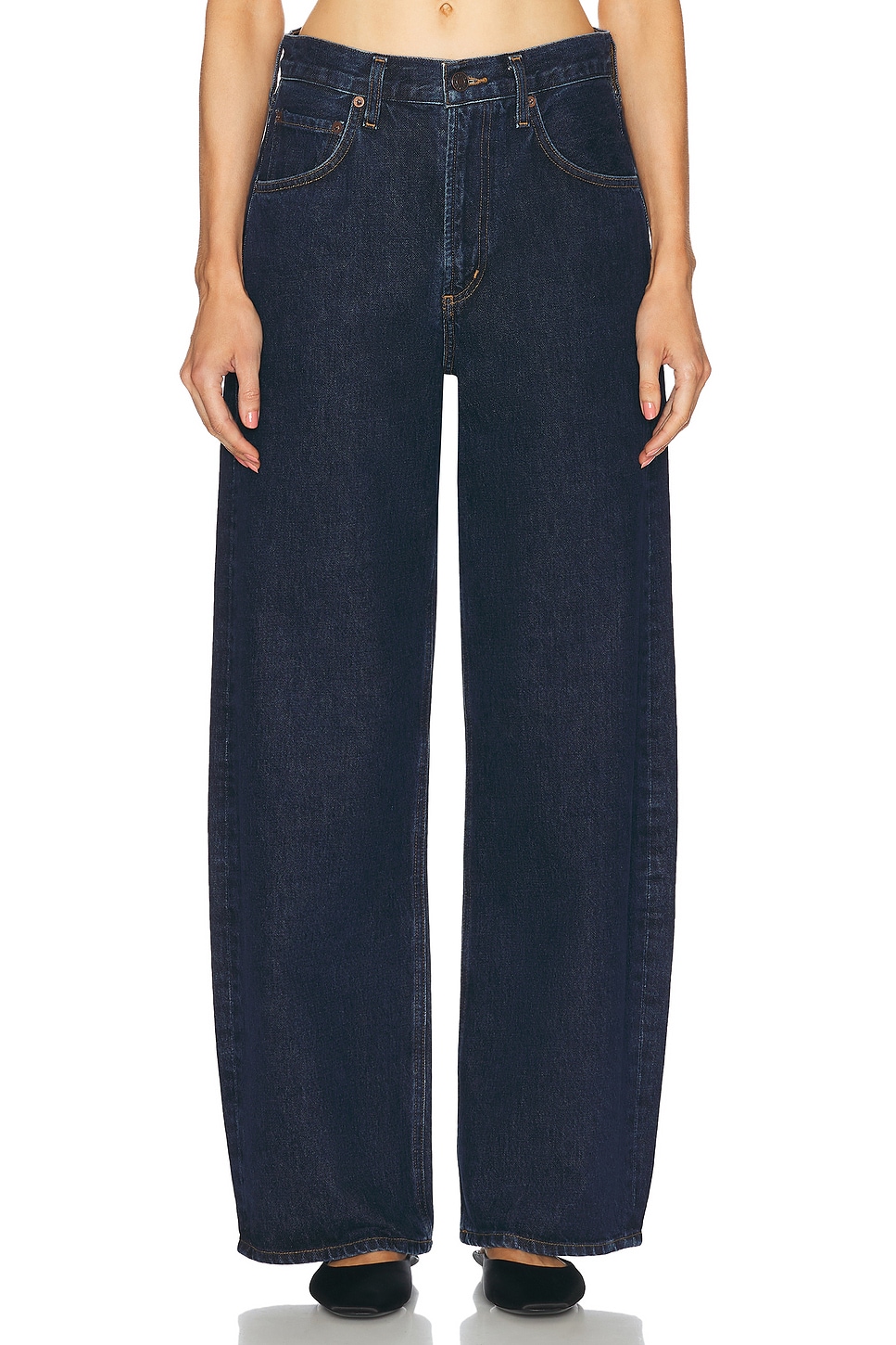 Низкая посадка широкие джинсы Agolde, Pendulum
Низкая посадка широкие джинсы Agolde, Pendulum