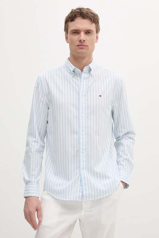 Хлопковая рубашка Tommy Hilfiger, синий
Хлопковая рубашка Tommy Hilfiger, синий