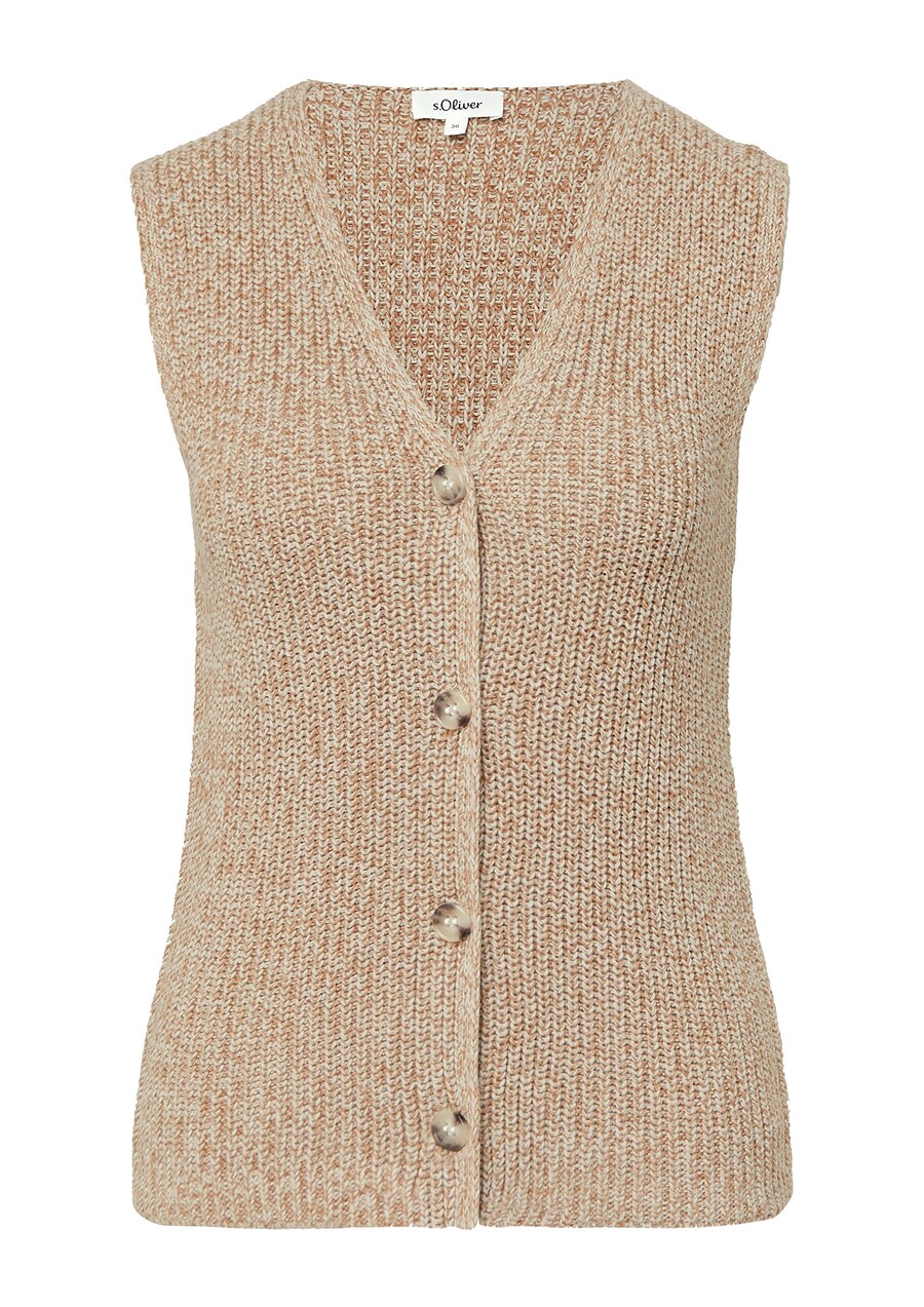 Вязаный жилет s.Oliver, капучино
Вязаный жилет s.Oliver, капучино