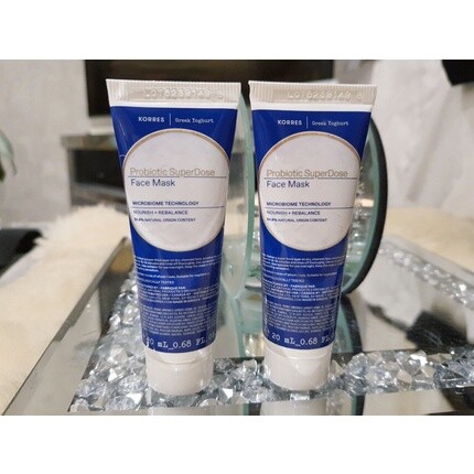 Маска для лица с пробиотиком Super Dose и греческим йогуртом, 20 мл, Korres
Маска для лица с пробиотиком Super Dose и греческим йогуртом, 20 мл, Korres
