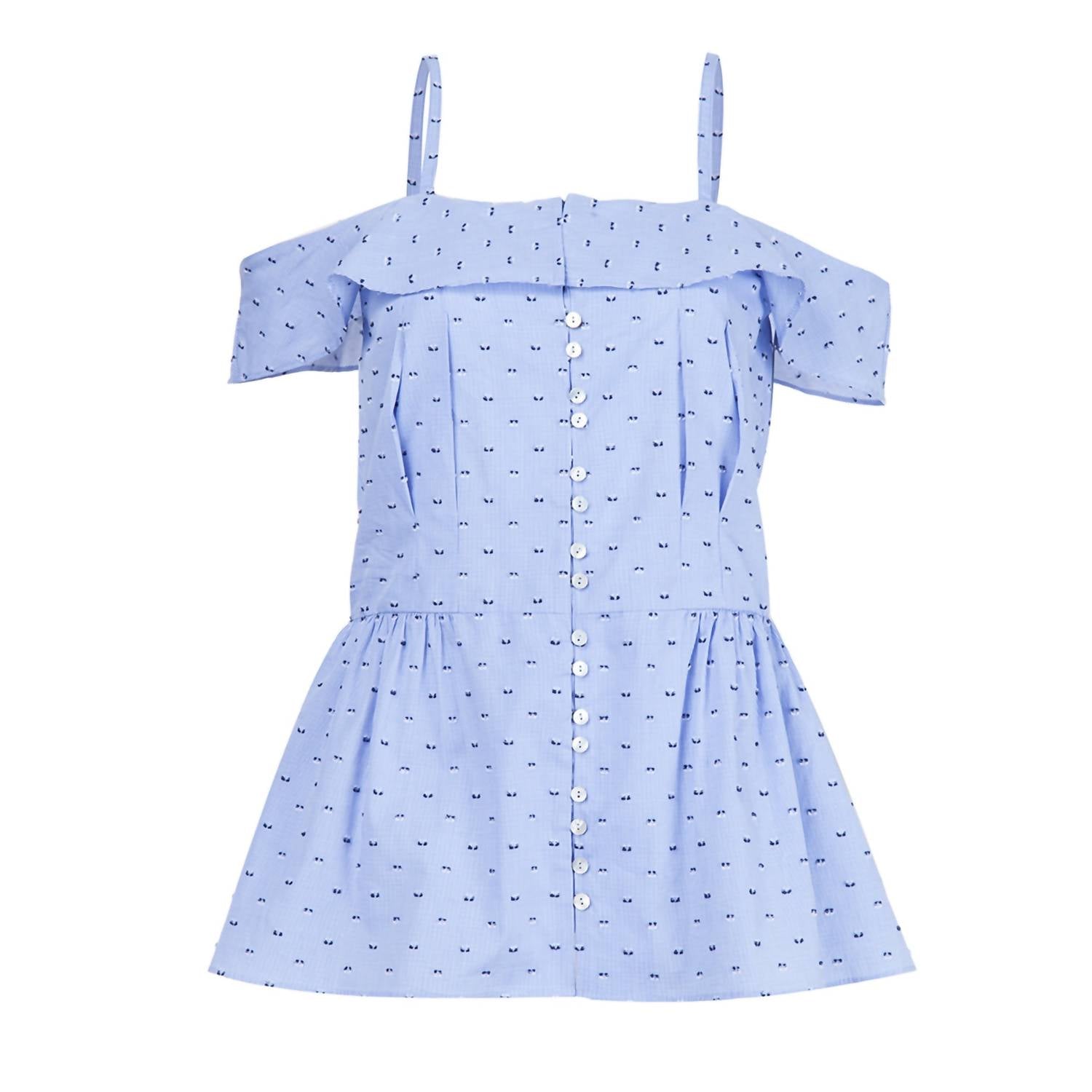 Женская блузка с открытыми плечами синего цвета Derek Lam 10 Crosby
Женская блузка с открытыми плечами синего цвета Derek Lam 10 Crosby