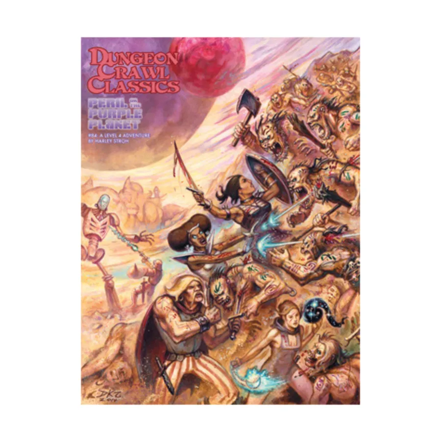 Бокс-сет Peril on the Purple Planet (Author's Edition), Dungeon Crawl Classics Role Playing Games - Adventures
Бокс-сет Peril on the Purple Planet (Author's Edition), Dungeon Crawl Classics Role Playing Games - Adventures