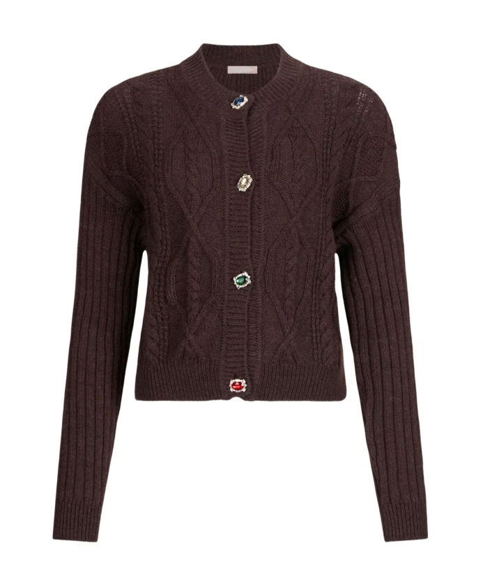 Кардиган Mf5423 ms040 x0385 Liu Jo, коричневый
Кардиган Mf5423 ms040 x0385 Liu Jo, коричневый