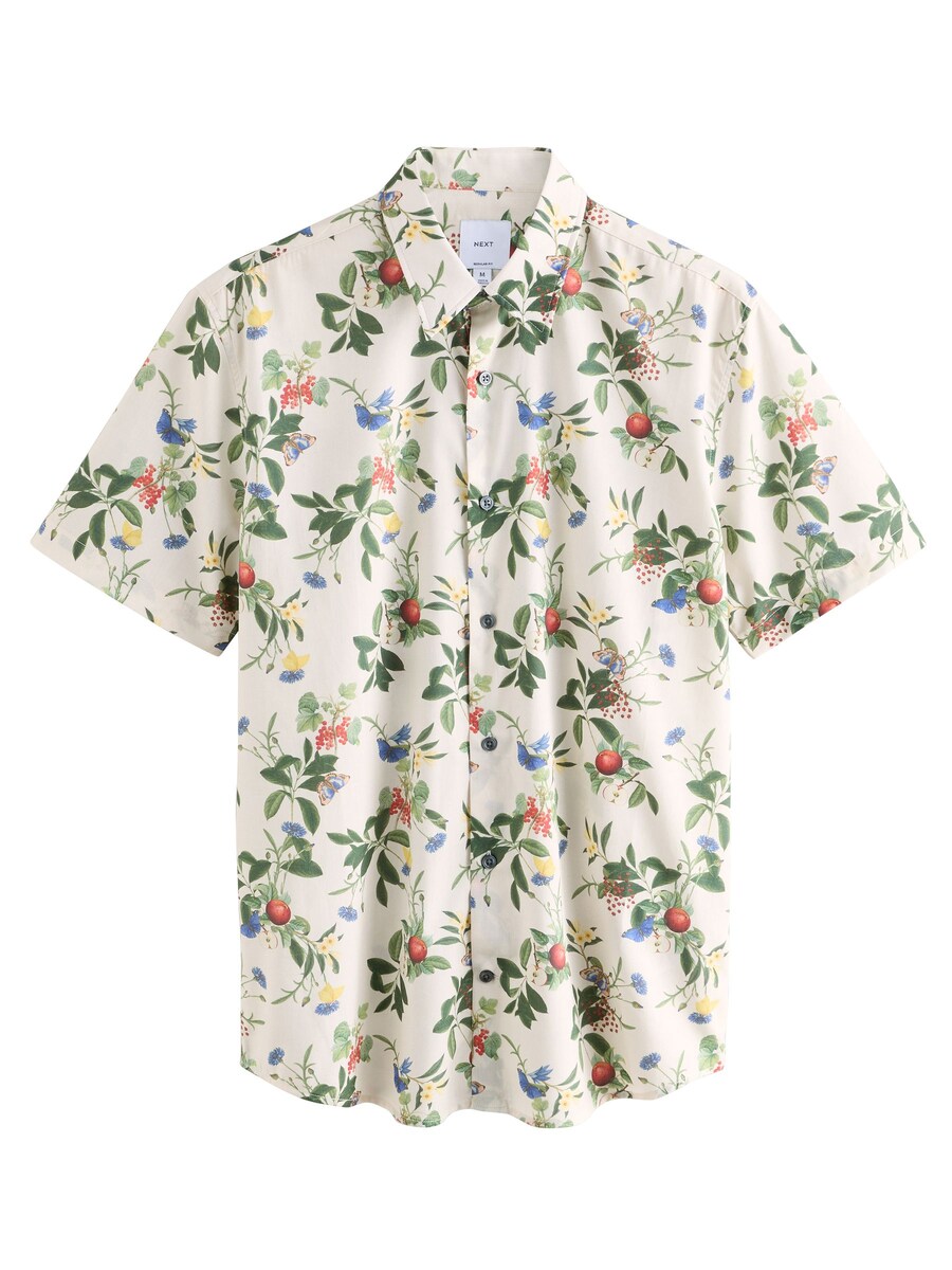 Рубашка на пуговицах классического кроя Next, экрю
Рубашка на пуговицах классического кроя Next, экрю